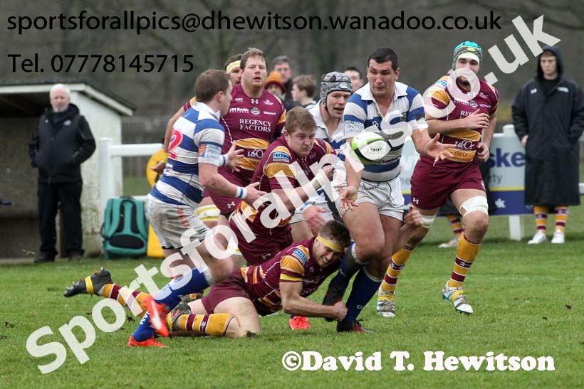 Tynedale v Sedgley Park, Tynedale Park, Corbridge, Northumberland. Photo: David T. Hewitson/Sports for All Pics